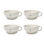 Serax - Zuma Espresso kop van Kelly Wearstler, Zout / wit (set van 4)