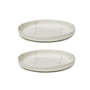 Serax - Zuma diep bord van Kelly Wearstler, Ø 25,5 cm, Zout / wit (set van 2)