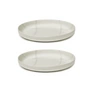 Serax - Zuma diep bord van Kelly Wearstler, Ø 25,5 cm, Zout / wit (set van 2)