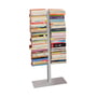 Radius Design - Booksbaum Vrijstaand plankje, dubbel zilver