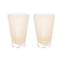 OYOY - Yuka Swirl drinkglas, geel (set van 2)