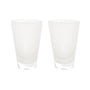 OYOY - Yuka Swirl Drinkglas, wit (set van 2)