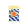 Paper Collective - Oranje poster, 30 x 40 cm