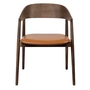 Andersen Furniture - AC2 Stoel, gerookt en geolied eiken / cognac leer