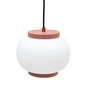 Nuuck - Finn Hanglamp Ø 22 cm, opaal wit / roest