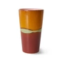 HKliving 70's - Latte Macchiato mok, 280 ml, klei