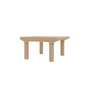 Hartô - Camille Bijzettafel 62 x 50 x 29,5 cm, eiken naturel