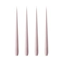 ester & erik - Draadkaars, 24 cm, nr. 52, zachtroze / mat (set van 4)