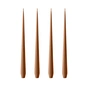 ester & erik - Draadkaars, 24 cm, No. 23, raw toffee / mat (set van 4)