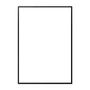 The Poster Club - Fotolijst eiken zwart, plexiglas, 70 x 100 cm