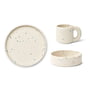 LIEWOOD - Andie servies set, splash dots / schelp (set van 3)