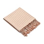 LIEWOOD - Mona Strandlaken, 100 x 160 cm, gestreept toscane rose / creme de la creme