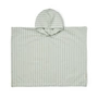 LIEWOOD - Roomie Badponcho, 1 - 2 jaar, gestreept, ijsblauw / creme de la creme