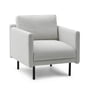 Normann Copenhagen - Rar Fauteuil, zwart / Venezia gebroken wit