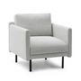 Normann Copenhagen - Rar Fauteuil, zwart / Venezia gebroken wit