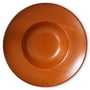 HKliving - Chef Ceramics Pastabord, Ø 28 cm, burned orange