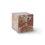 HKliving - Marble Block Tafel, 30 cm roze