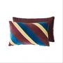 HKliving - Striped Fluwelen kussen, 50 x 30 cm, speakeasy