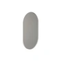 Frost - Unu Wandspiegel 4145 met lijst, ovaal, 60 x 100 cm, wit mat