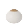 Bolia - Acorn Hanglamp Ø 32 cm, geolied eiken / mat opaal glas