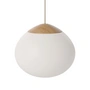 Bolia - Acorn Hanglamp Ø 41 cm, geolied eiken / mat opaal glas