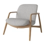 Bolia - Bowie Fauteuil, eiken geolied / nantes lichtgrijs