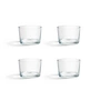 HAY - Glas, klein, helder (set van 4)