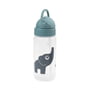 Done by Deer - Drinkfles met rietje, 0,35 l Elphee, blauw