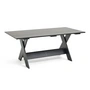HAY - Crate Dining Table, L 180 cm, zwart