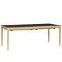 Umage - Heart'n'Soul Eettafel, 90 x 200 cm, eiken / obsidiaanzwart