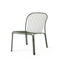 & Tradition - Thorvald SC100 Outdoor Loungestoel, bronsgroen