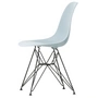 Vitra - Eames Plastic Side Chair DSR RE, basic dark / ijsgrijs (viltglijders basic dark)
