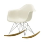 Vitra - Eames Plastic Armchair RAR RE, esdoorn geelachtig / chroom / kiezel