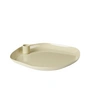 Broste Copenhagen Mie - Kaarsenplateau, 25 x 25 x 3 cm, kasteelbeige