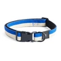 HAY - Dogs Halsband, M/L blauw / gebroken wit