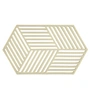 Zone Denmark - Hexagon Onderzetter groot, peer