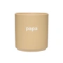 Design Letters AJ Favourite - Porseleinen mok, papa / beige