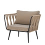 Bloomingville - Pavone Outdoor Lounge fauteuil, bruin / beige