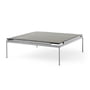 & Tradition - Sett Coffee Table LN13, rookglas / donker chroom