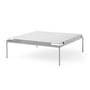 & Tradition - Sett Coffee Table LN13, Bianco Carrara / donker chroom