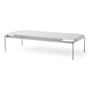 & Tradition - Sett Coffee Table LN12, Bianco Carrara / donker chroom