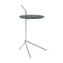 & Tradition - Halten Side Table SH9, Verde Guatemala / gepolijst roestvrij staal