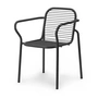 Normann Copenhagen Vig - Fauteuil voor buiten, zwart