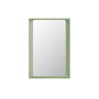 Muuto - Arced Spiegel, 80 x 55 cm, lichtgroen