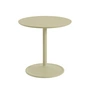 Muuto - Soft Bijzettafel, Ø 48 cm, H 48 cm, beige groen