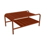 Fermob - Luxembourg lage tafel, 90 x 55 cm, okerrood