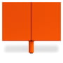 String - Relief Verbindingspoot, oranje (set van 2)