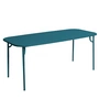 Petite Friture - Week-End Tafel, 180 x 85 cm, oceaanblauw