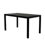Fiam - Aria Uitschuifbare tafel, 140 / 200 x 80 cm, zwart