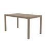 Fiam - Aria Uitschuifbare tafel, 140 / 200 x 80 cm, taupe